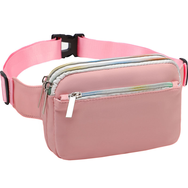 Tinyat Fanny Pack for Women Crossbody Bag Fanny Pack Waterproof Belt Purse for Outdoor Cycling Shopping