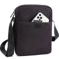 Tinyat Mens Messenger Bags Small Shoulder Sling Bags Crossbody Bags for Outdoor Work Business Black
