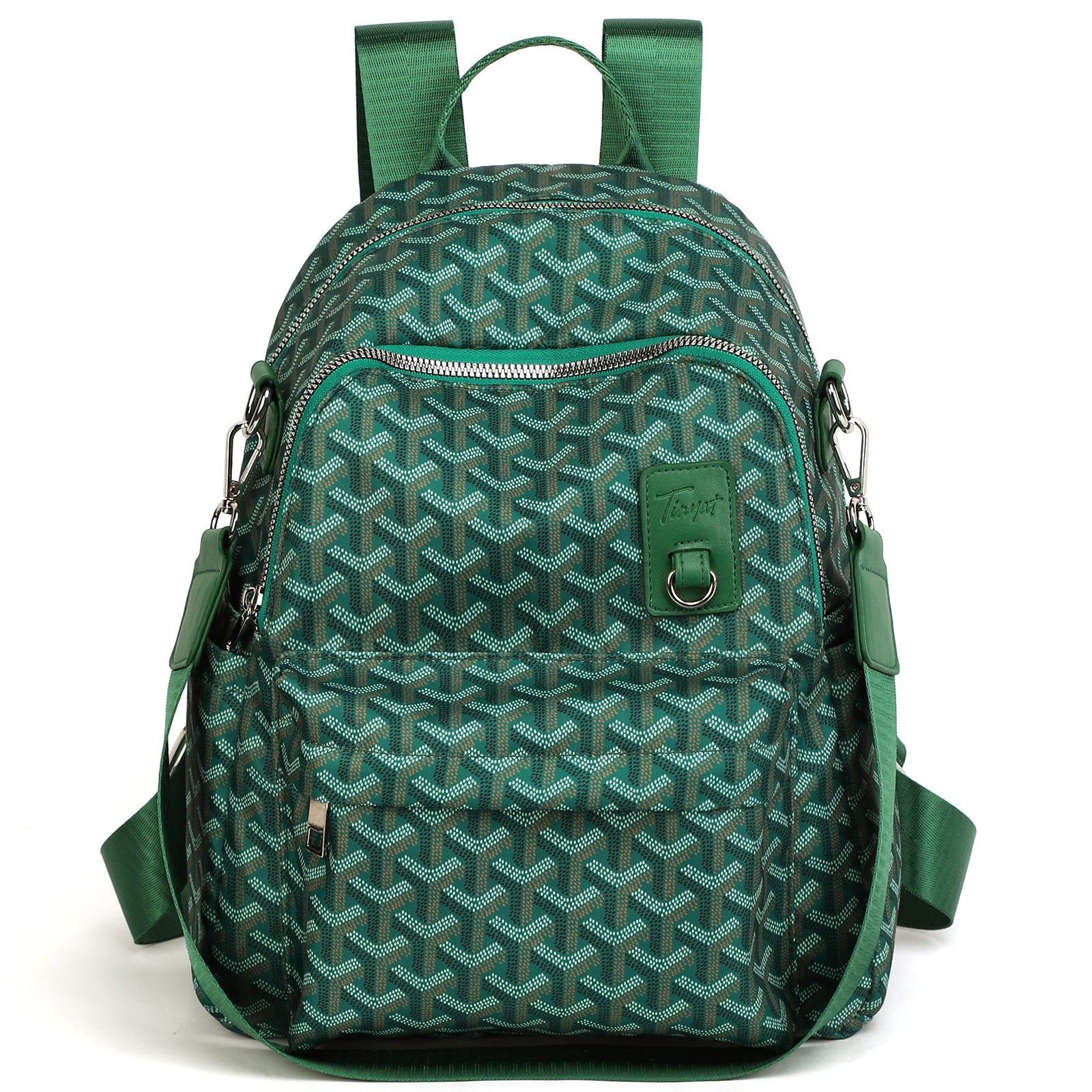Tinyat Backpack for Women Shoulders Bag Convertible Ladies Bags Waterproof for Travel Concert and Daily Use