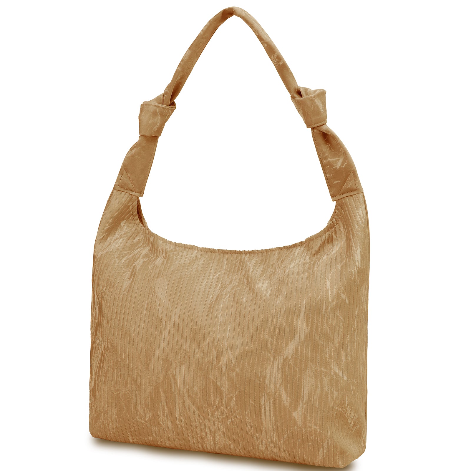 Tinyat Corduroy Tote Bag for Women Lightweight Versatile Handbag for Work Travel Everyday Use