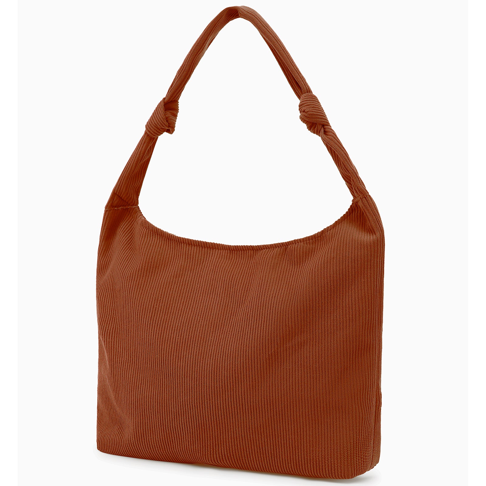 Tinyat Corduroy Tote Bag for Women Lightweight Versatile Handbag for Work Travel Everyday Use