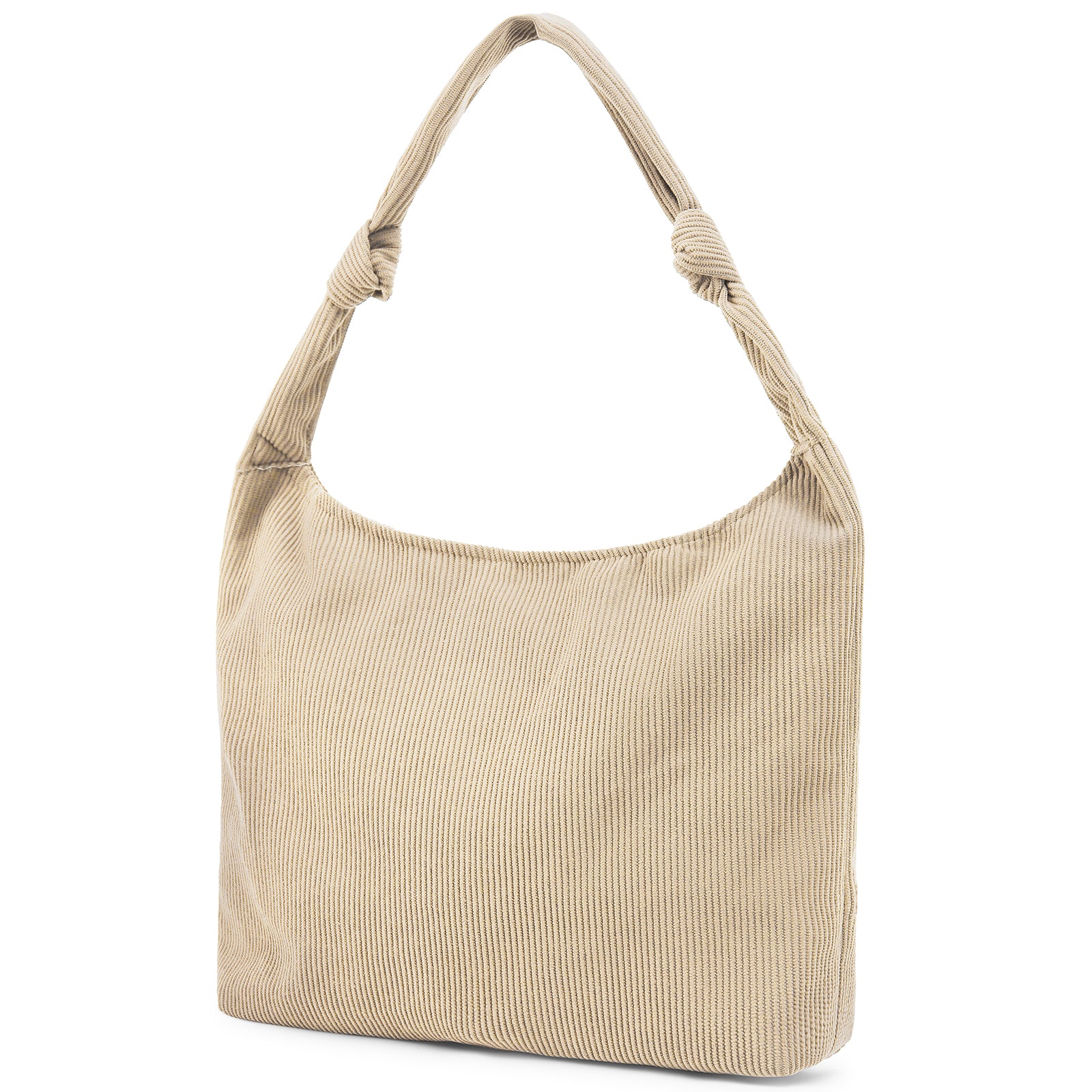 Tinyat Corduroy Tote Bag for Women Lightweight Versatile Handbag for Work Travel Everyday Use